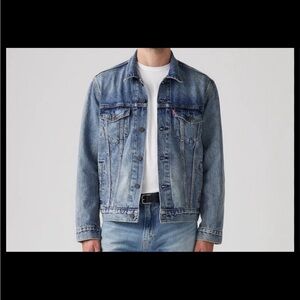 Vintage Levis Blue Jean Jackets Mens Oversized Womens Size XL